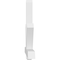 Ekena Millwork Kennewick Architectural Grade PVC Gable Bracket, 84"W x 35"H x 4"D x 4"F, 10/12 Pitch GBP084X35X0404KEN00 - alternate 5